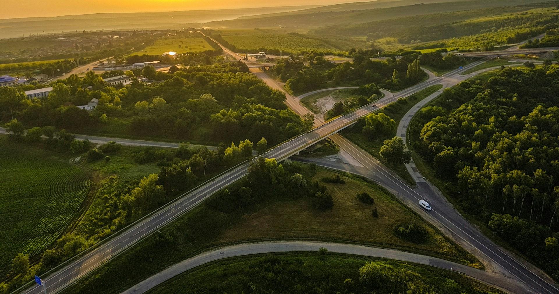 Driving in Moldavia